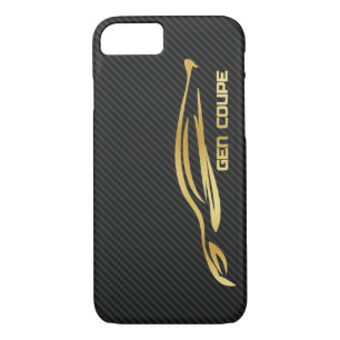Gold Hyundai Genesis COUPE Logo iPhone 8/7 Case