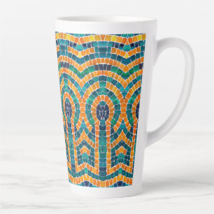 GOLD ICONS MOSAIC Tall Latte Mug