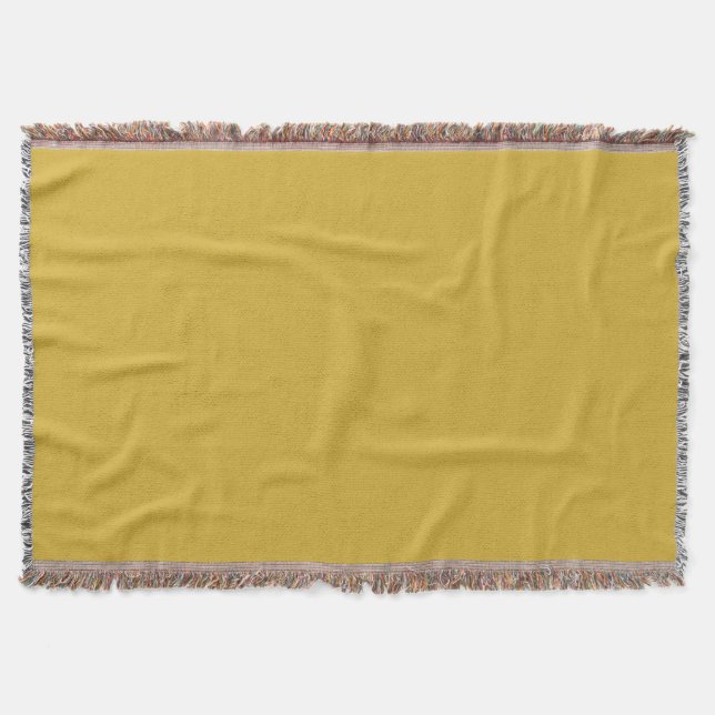 Gold II Throw Blanket (Front)