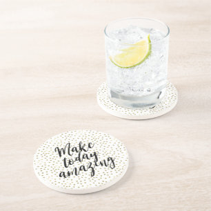 Gold Inspirational Amazing Coaster