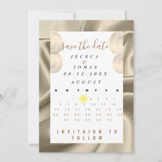 gold invitation