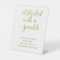 Gold It Started With A Sparkle Wedding Sparkler