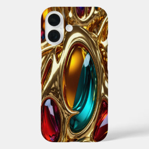 Gold & Jewels #13 - iPhone 16 Cases