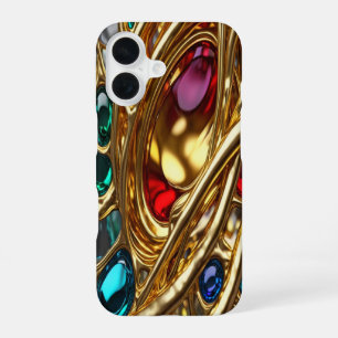 Gold & Jewels #15 - iPhone 16 Cases