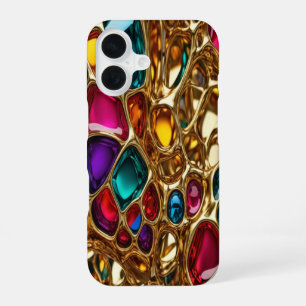 Gold & Jewels #16 - iPhone 16 Cases