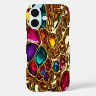 Gold & Jewels #16 - iPhone 16 Cases