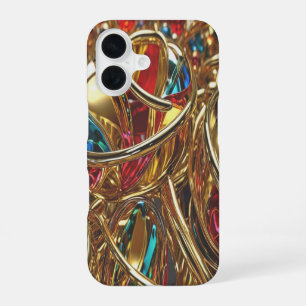 Gold & Jewels #18 - iPhone 16 Cases