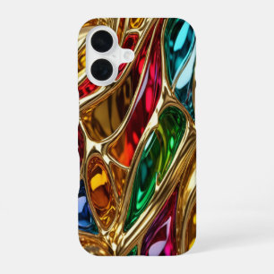 Gold & Jewels #22 - iPhone 16 Cases