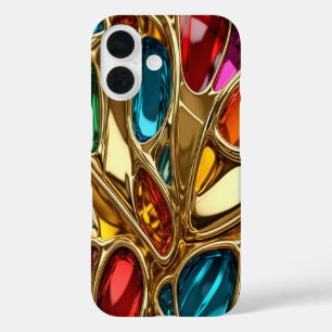 Gold & Jewels #29 - iPhone 16 Cases