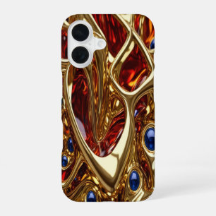 Gold & Jewels #37 - iPhone 16 Cases