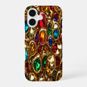 Gold & Jewels #38 - iPhone 16 Cases