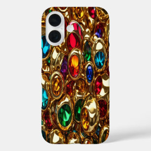 Gold & Jewels #38 - iPhone 16 Cases