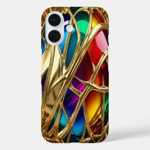 Gold & Jewels #39 - iPhone 16 Cases