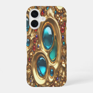 Gold & Jewels #3 - iPhone 16 Cases
