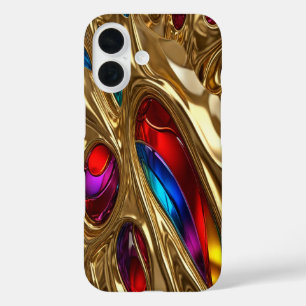 Gold & Jewels #41 - iPhone 16 Cases