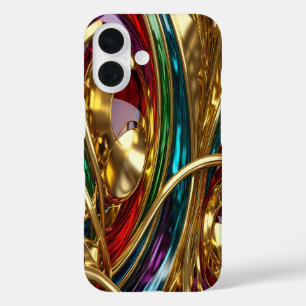Gold & Jewels #43 - iPhone 16 Cases