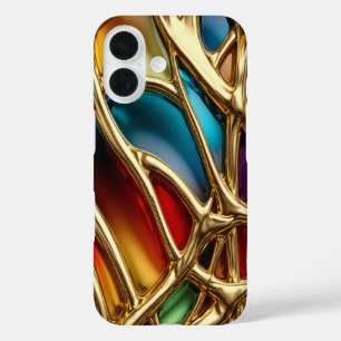 Gold & Jewels #44 - iPhone 16 Cases