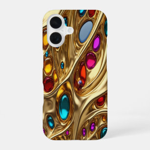 Gold & Jewels #45 - iPhone 16 Cases
