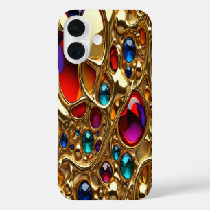 Gold & Jewels #48 - iPhone 16 Cases
