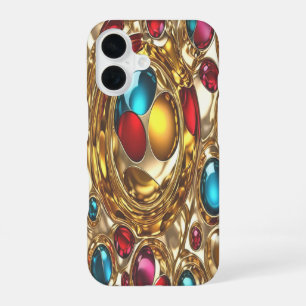 Gold & Jewels #4 - iPhone 16 Cases