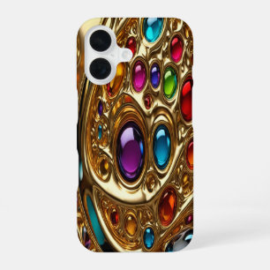 Gold & Jewels #53 - iPhone 16 Cases