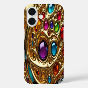 Gold & Jewels #53 - iPhone 16 Cases