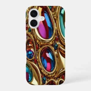 Gold & Jewels #54 - iPhone 16 Cases
