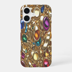 Gold & Jewels #5 - iPhone 16 Cases