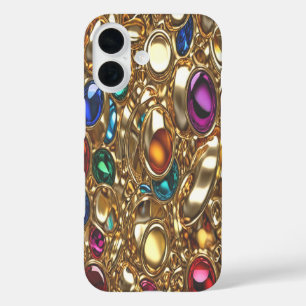 Gold & Jewels #5 - iPhone 16 Cases