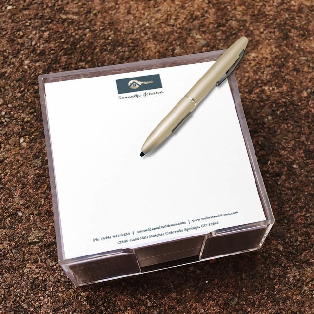 Gold Key Blue Spruce Personalised Realtor Notepad (Creator Uploaded)