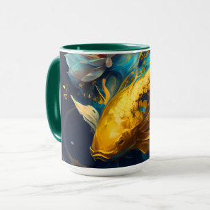 Gold Koi :: Mug