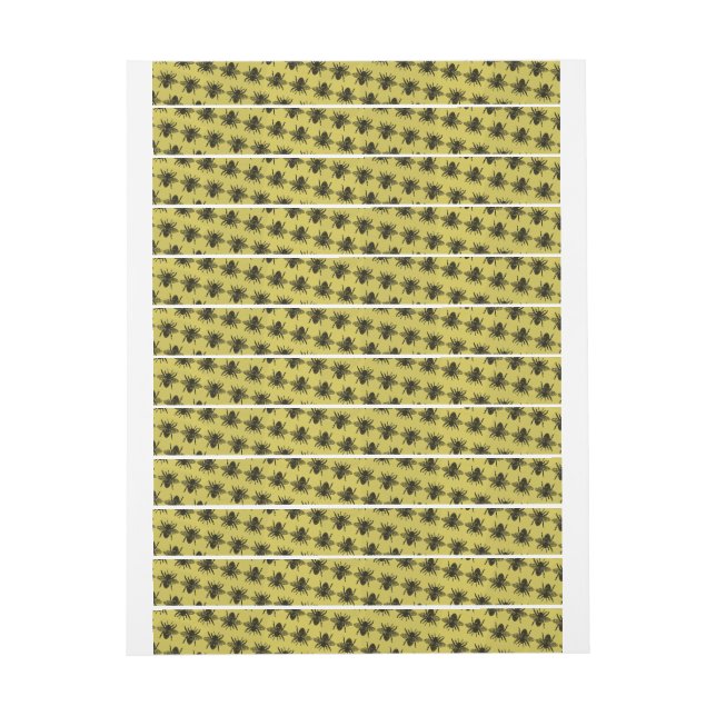 Gold Label Bees Tamper-Proof Seal (Sheet)