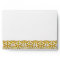 Gold Lace White Envelope