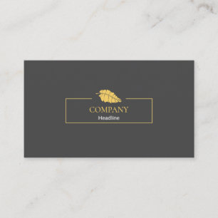 Gold Leaf Business Card