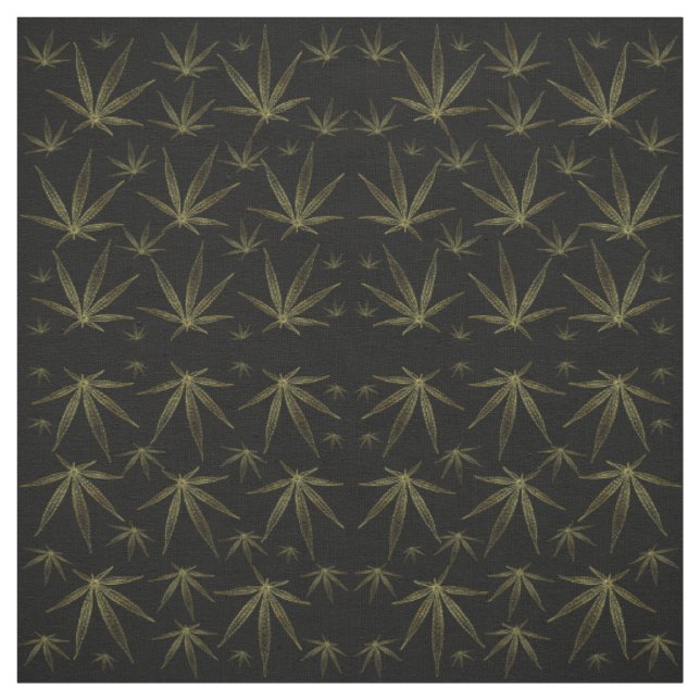 gold leaf Fabric, colourful house textile Fabric (Swatch)