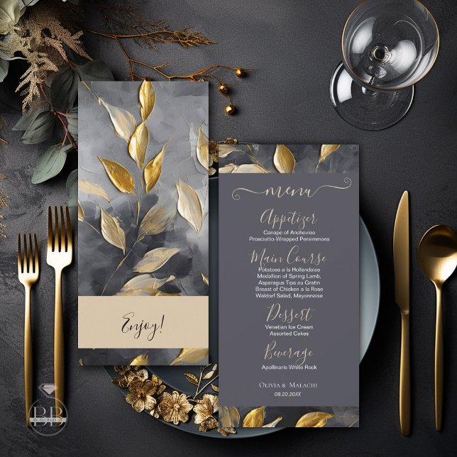 Gold Leaf Impasto Noir  (Creator Uploaded)