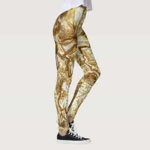 GOLD LEAVES LEGGINGS
