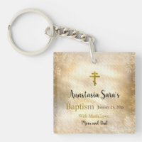 Gold Leaves Orthodox Christian Baptism Gifts