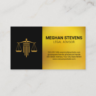 Gold Legal Logo   Criminal Justice Appointment Card