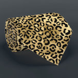 Gold Leopard Animal Print Luxury Stylish Chic Tie<br><div class="desc">This luxury design features a modern gold leopard animal pattern #fashion #fashionable #stylish #trendy #neckties #ties #suitaccessories #accessories #gift #gifts #giftsforhim #giftsforguys #giftsformen #birthday #birthdaygifts #fathersday #fathersdaygifts</div>