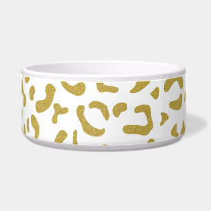 Gold Leopard, Gold Glitter, Leopard Print