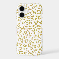 Gold Leopard, Gold Glitter, Leopard Print
