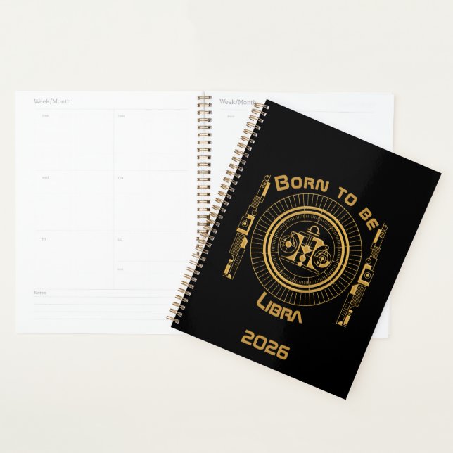 Gold Libra Planner (Display)