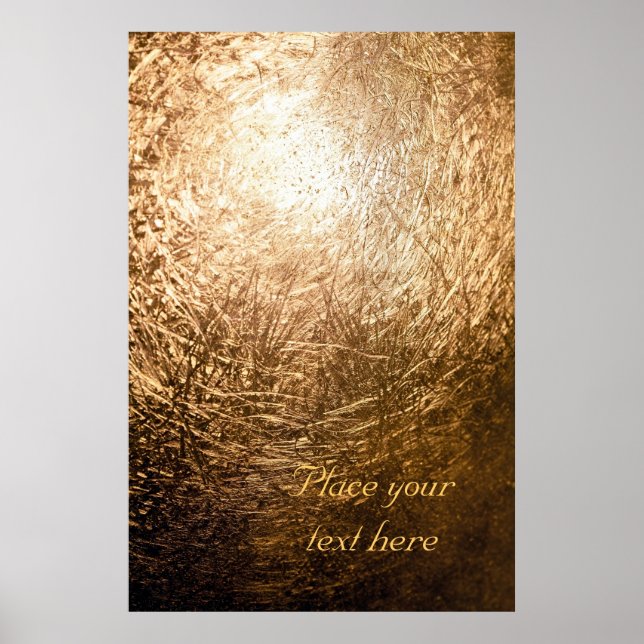 Gold Light 001 Poster (Front)