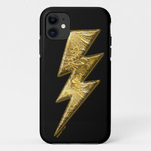 Gold Lightning Bolt iPhone 5 Cases
