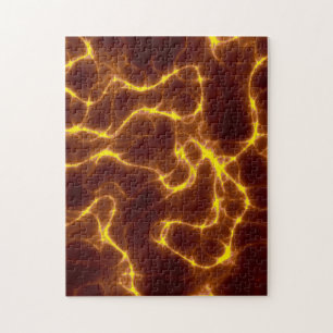 Gold Lightning Puzzle