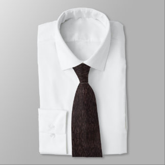 Gold Line Grenadine Weave Dark Brown Tie