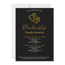 Gold Linked Heart Family Reunion Two Day Event