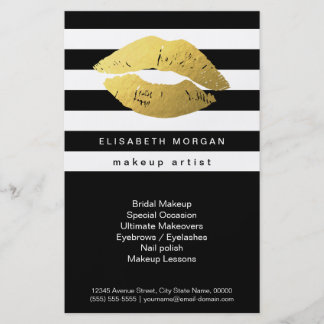 makeup artist flyers