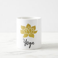 *~*  Gold Lotus Yoga Golden Lotus White